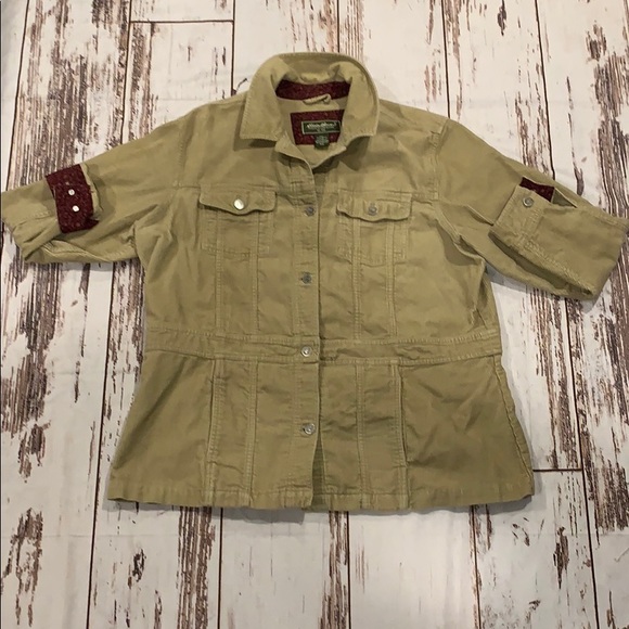 Eddie Bauer Jackets & Blazers - Eddie Bauer Corduroy Button up Jacket XXL